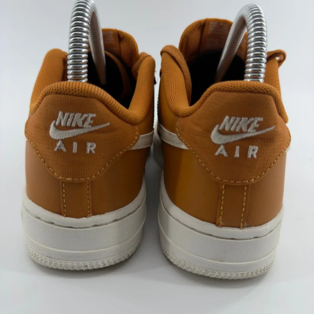 Nike Air Force 1 Low Monarch Orange White Size 5Y Sneakers